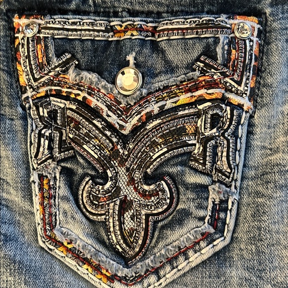 Rock Revival Jean shorts tag size 30 - Picture 4 of 16